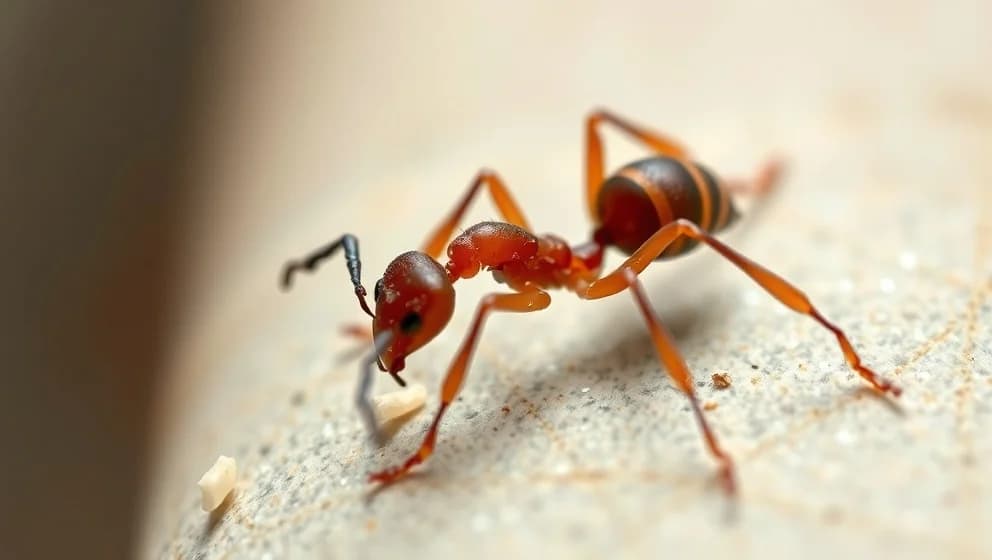 Hur många ben har en myra