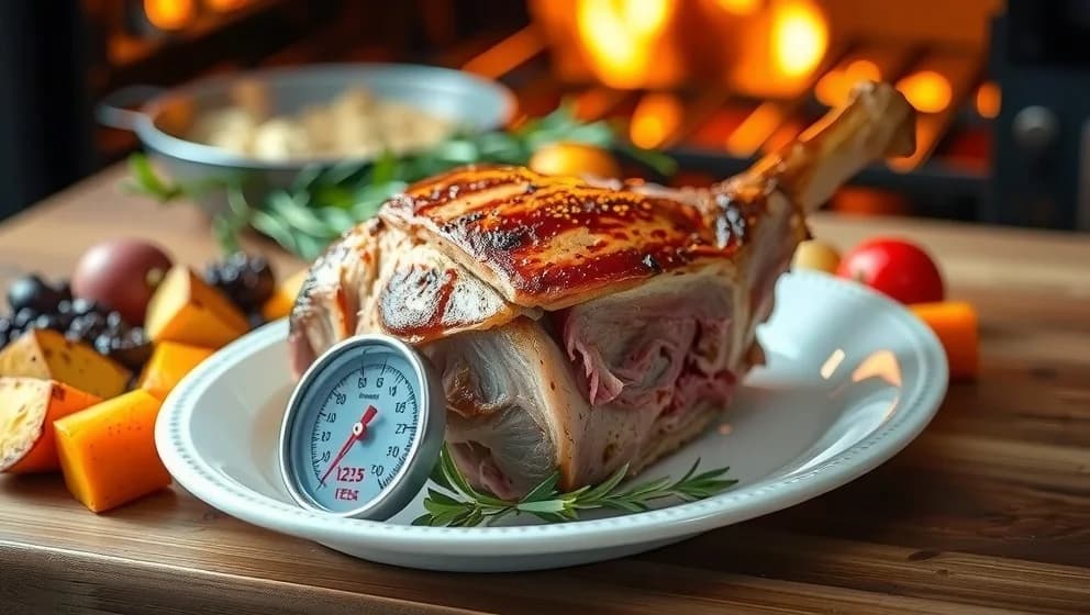 Lammstek i ugn på 125 grader