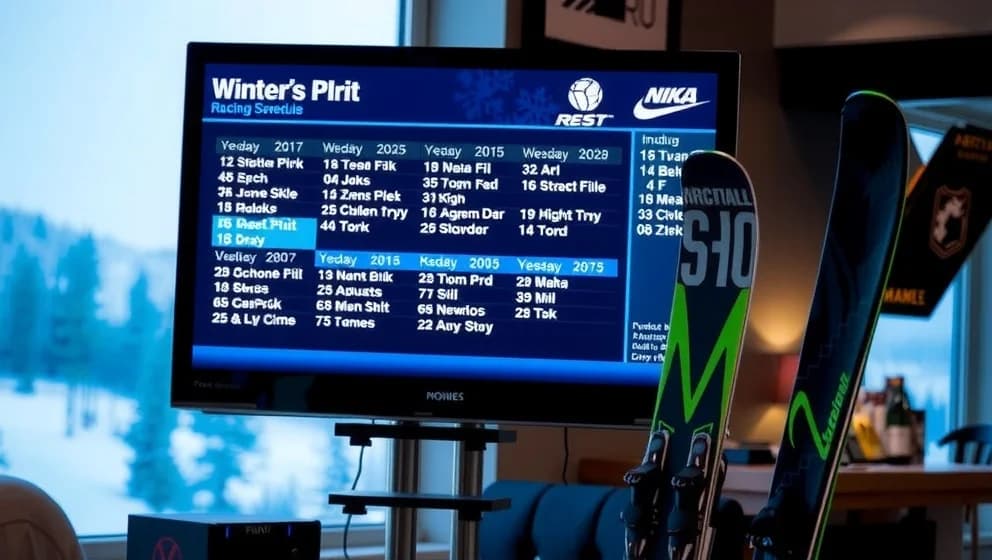 Längdskidor TV-tider och sändningstider