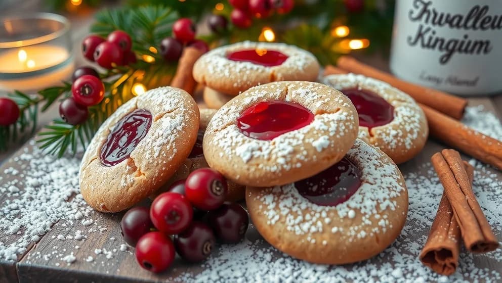 Mjuk pepparkaka med lingon hemma