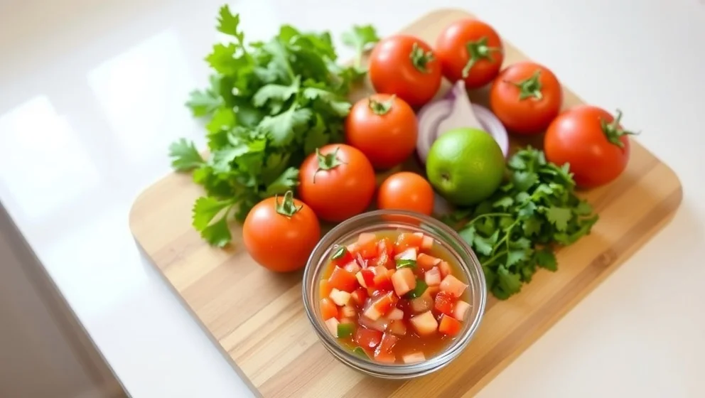 Så gör du enkel pico de gallo hemma