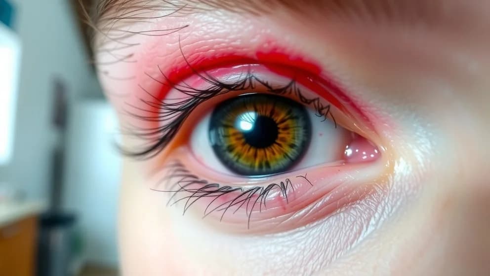 Varför får man vagel i ögat