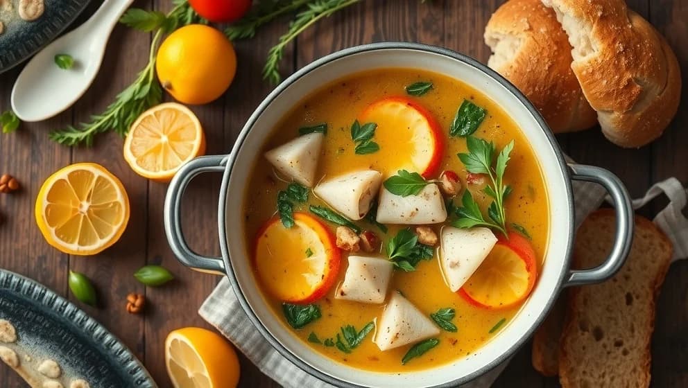 Världens godaste fisksoppa recept