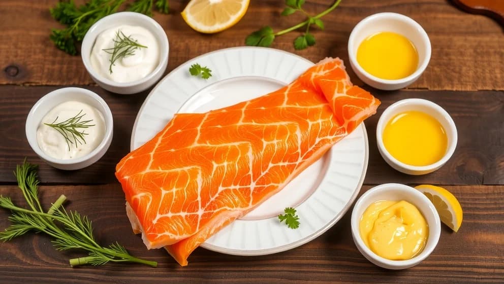 Vilken sås passar bäst till rökt lax